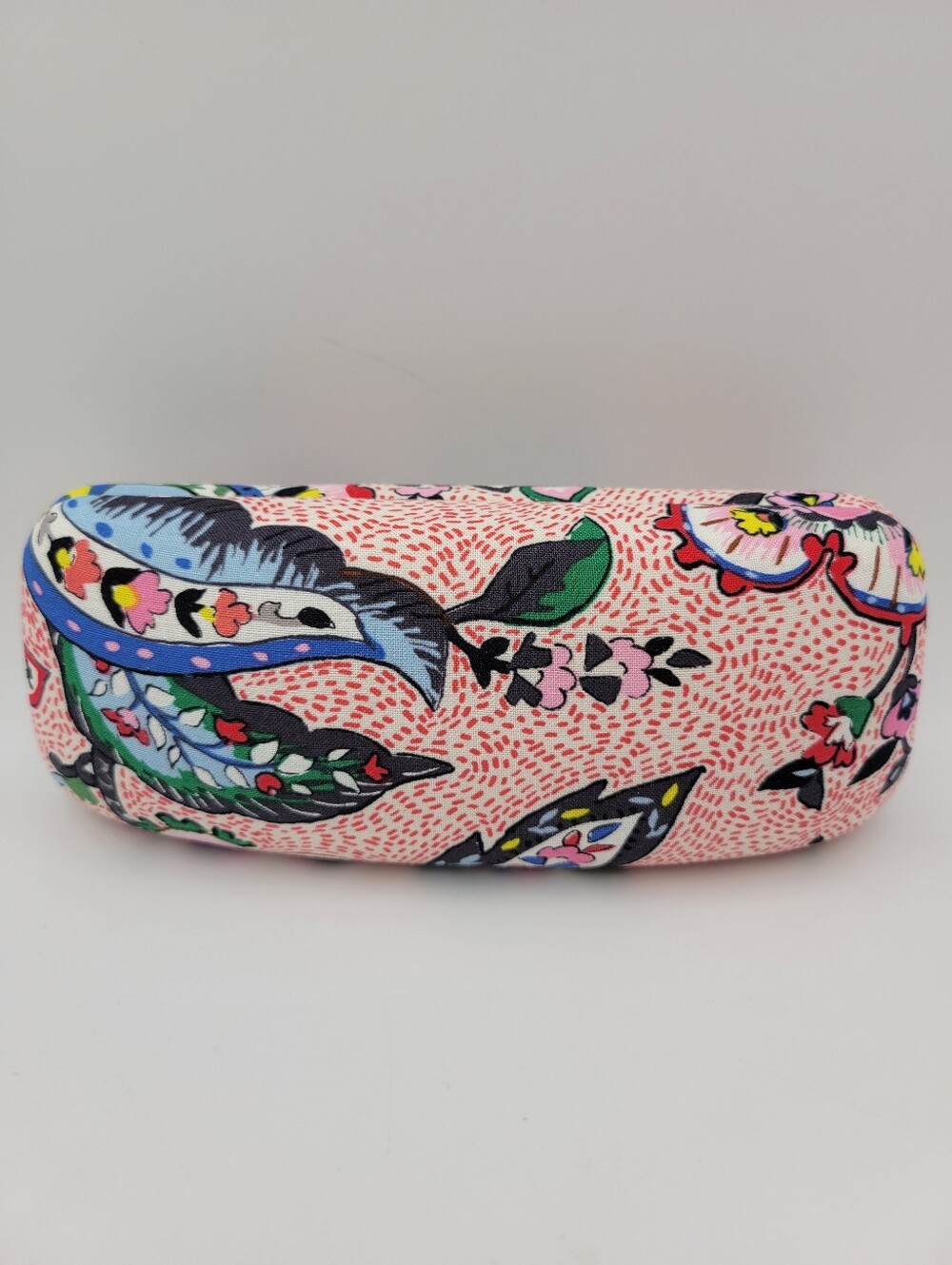 Vera Bradley Pink Floral Clamshell Eyeglass Case